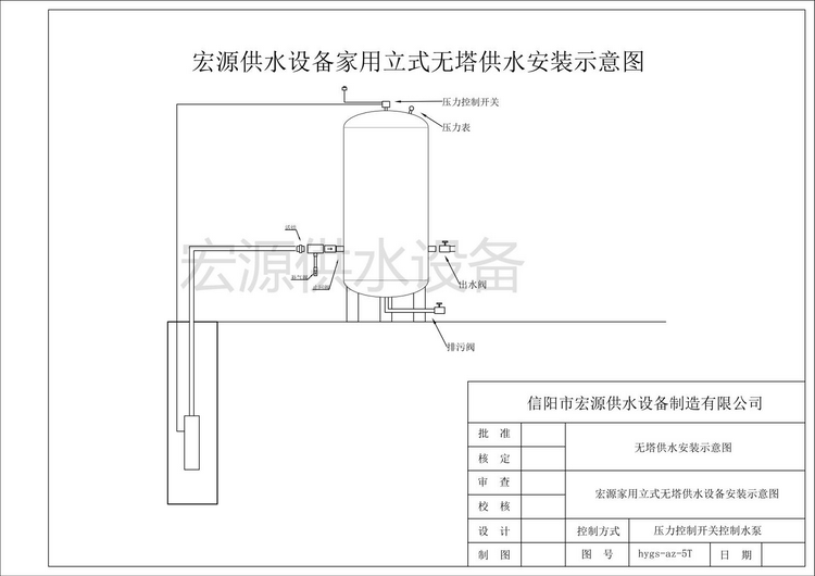 無(wú)塔供水器怎么安裝？